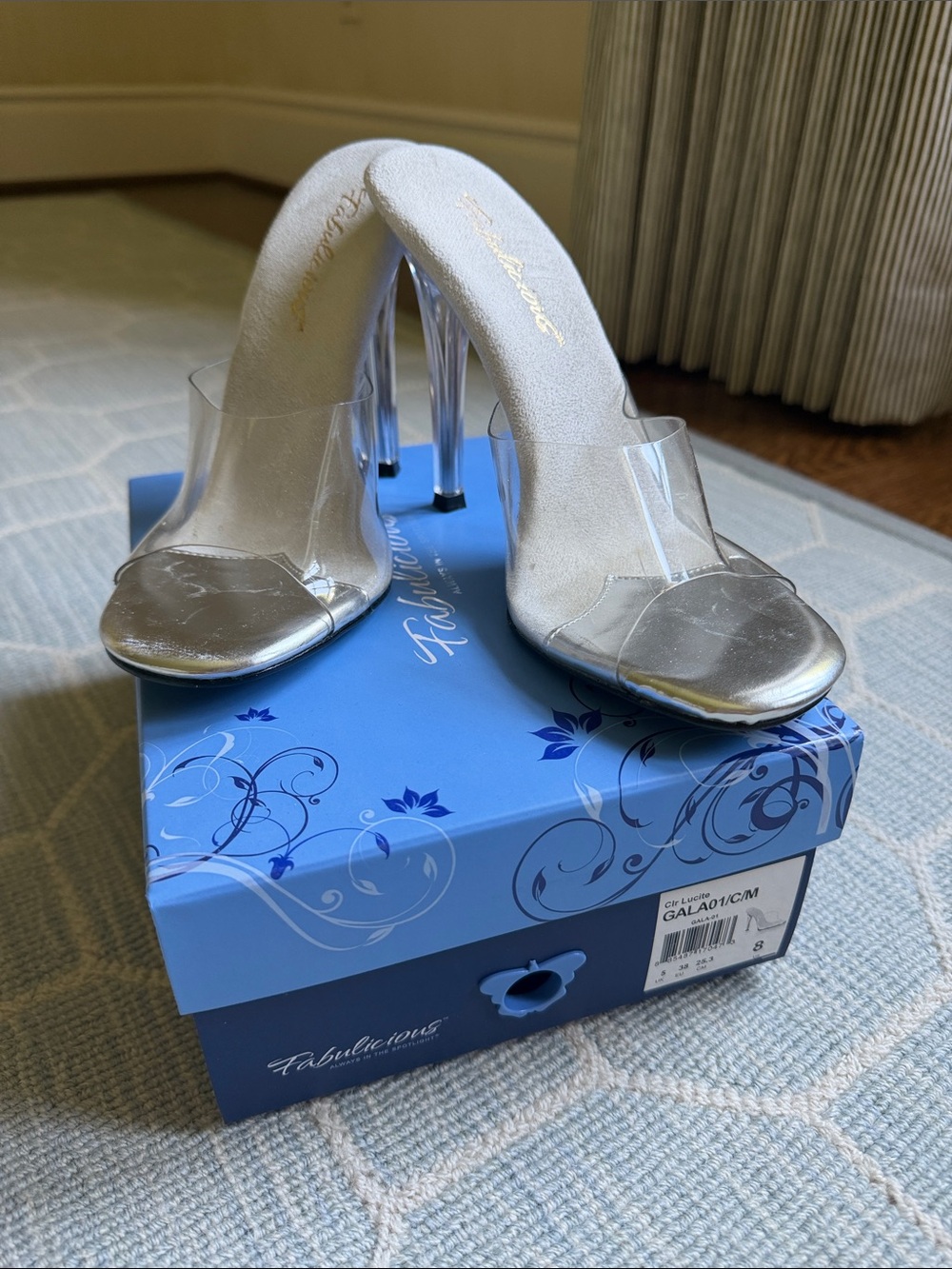 Clear Fitness Competition High Heels